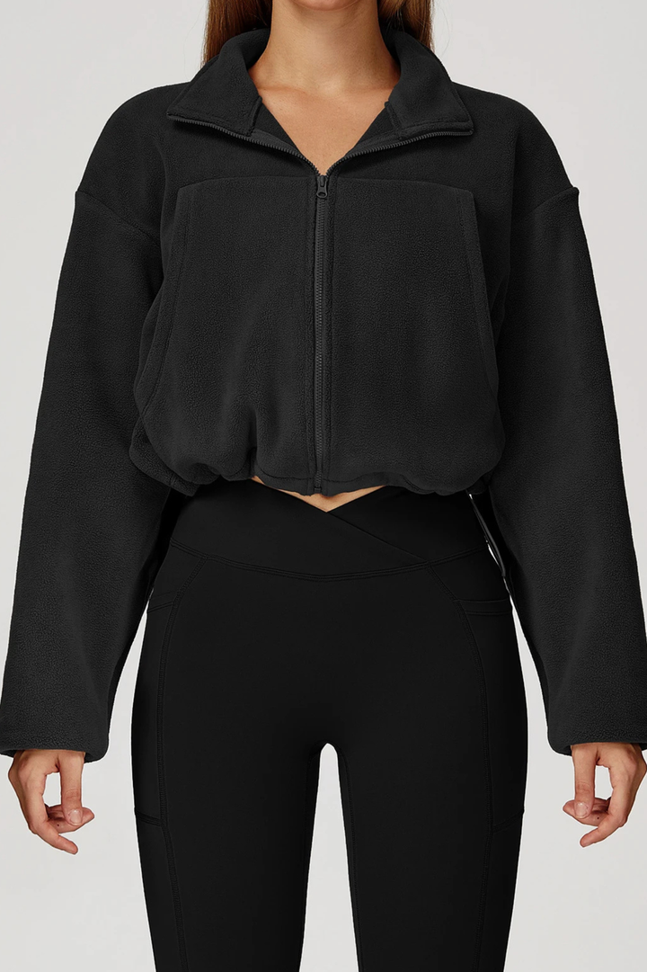 Cozzy Teddy Zipper Jacket