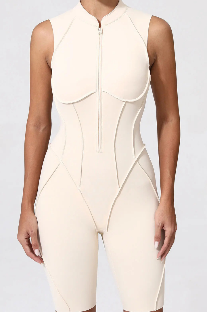 Bodyline Sculpt Zip-up Jumpsuit