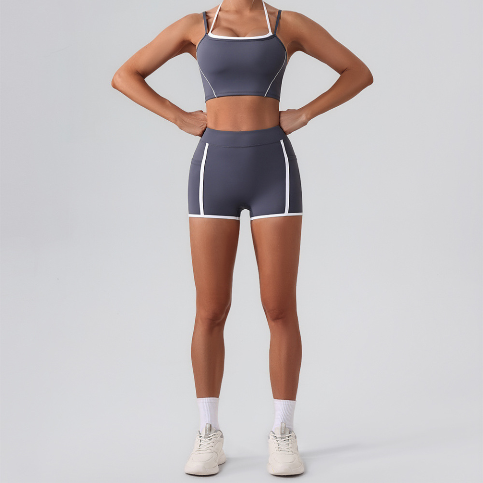 Double Strap Yoga Top