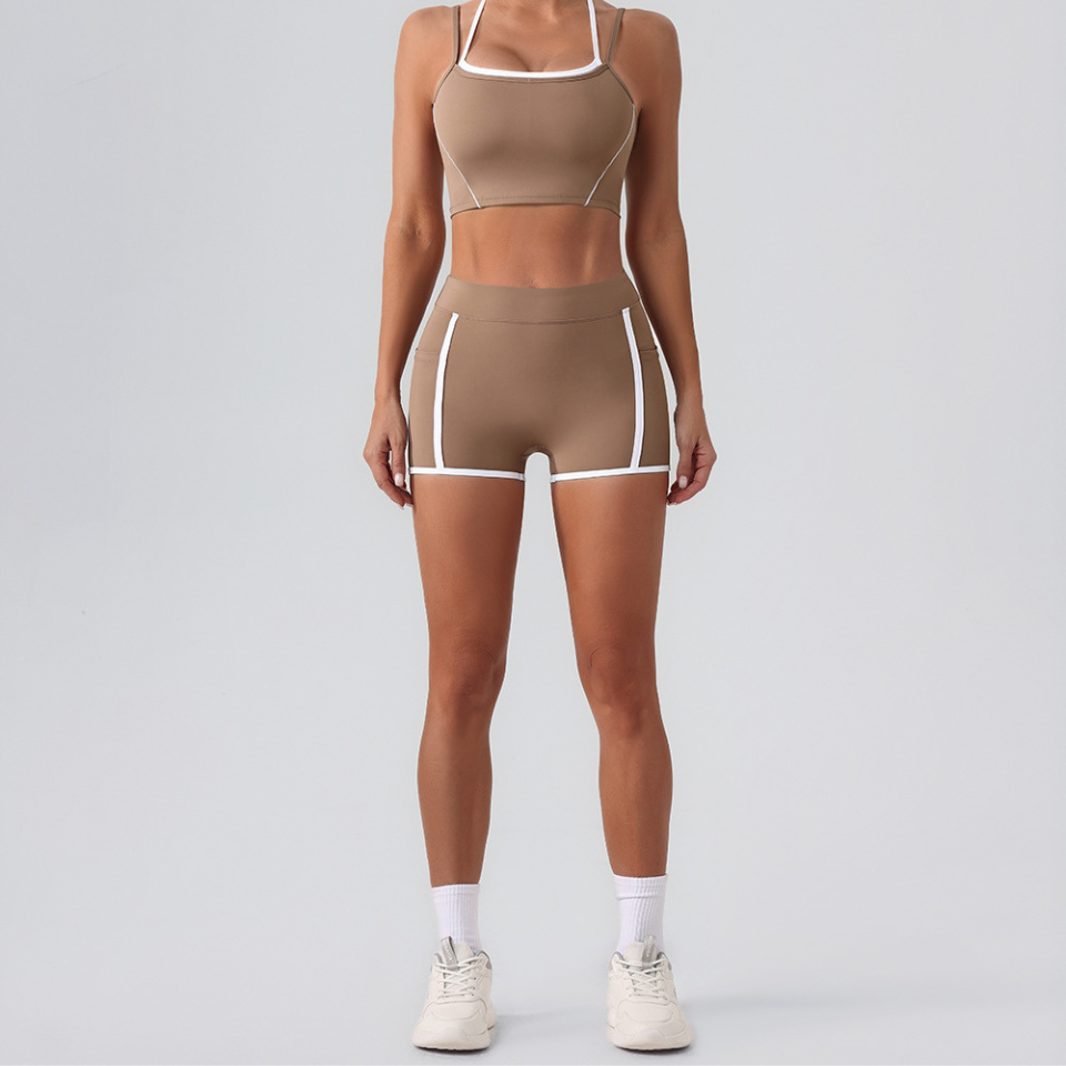 Double Strap Yoga Top