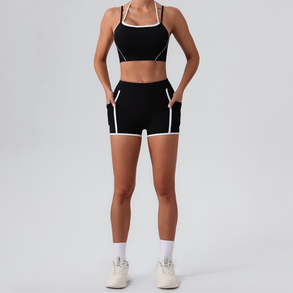 Double Strap Yoga Top