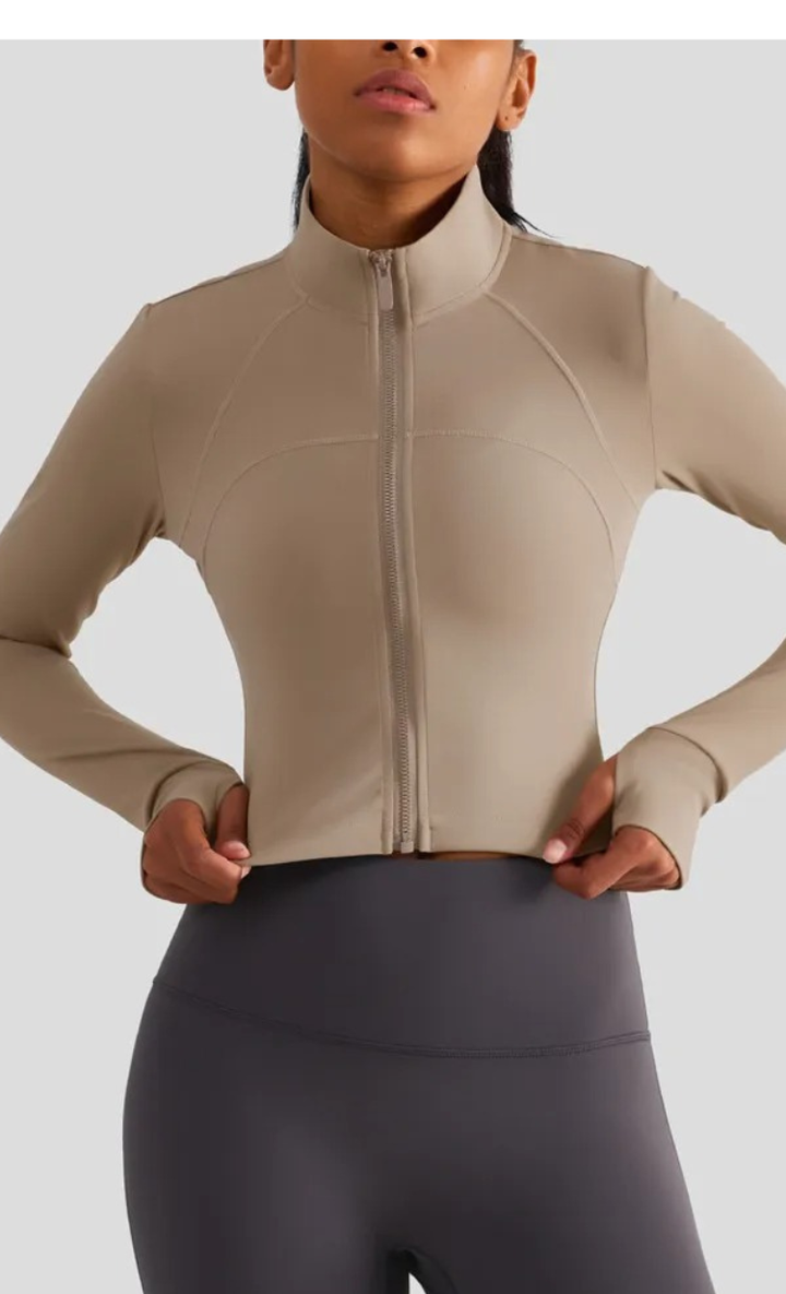 Cropped Yoga Jacket