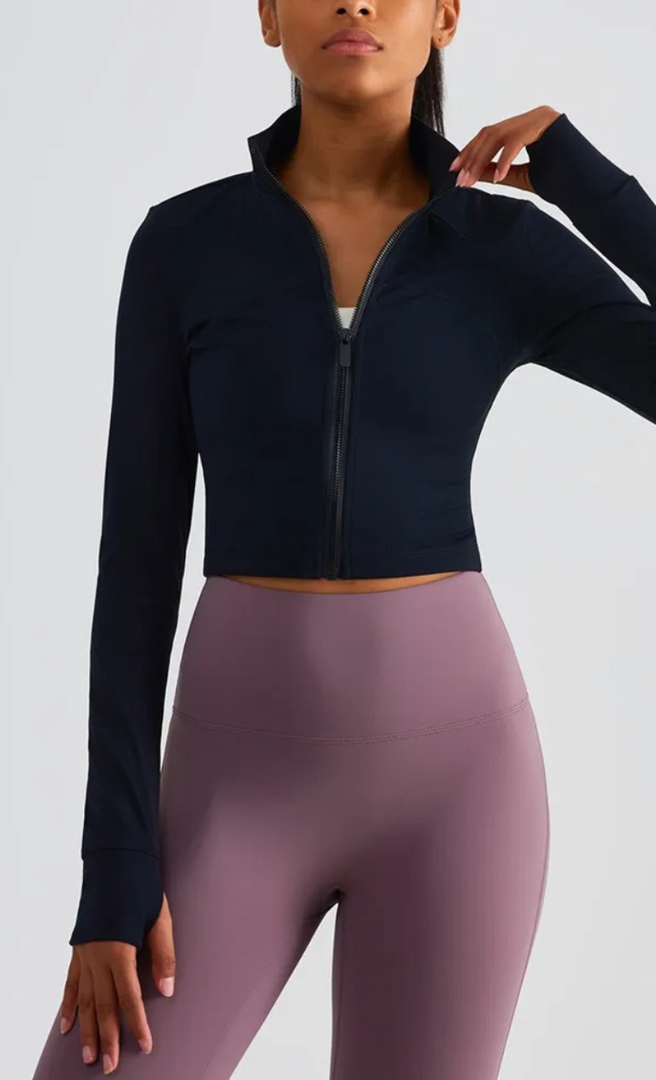 Cropped Yoga Jacket