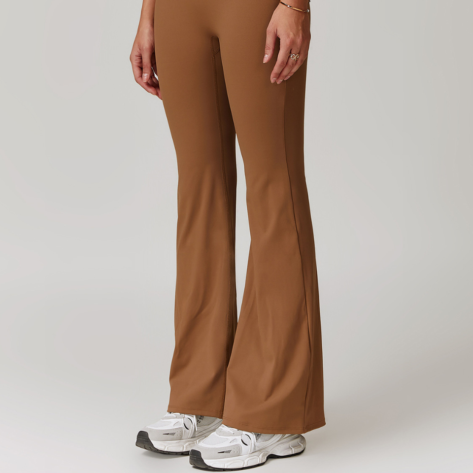 Ribbed V-Waist Jumpsuit