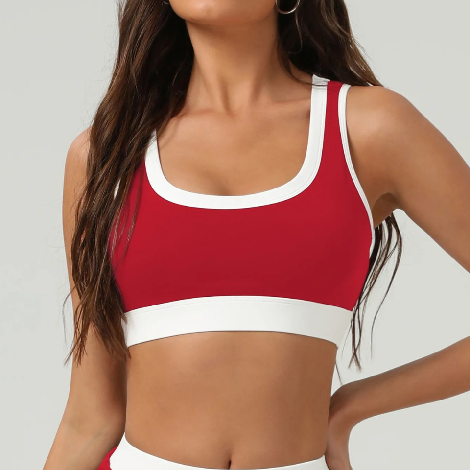 Contrast Sports Bra