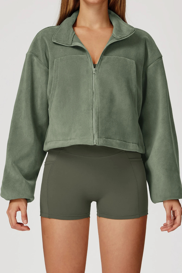 Cozzy Teddy Zipper Jacket