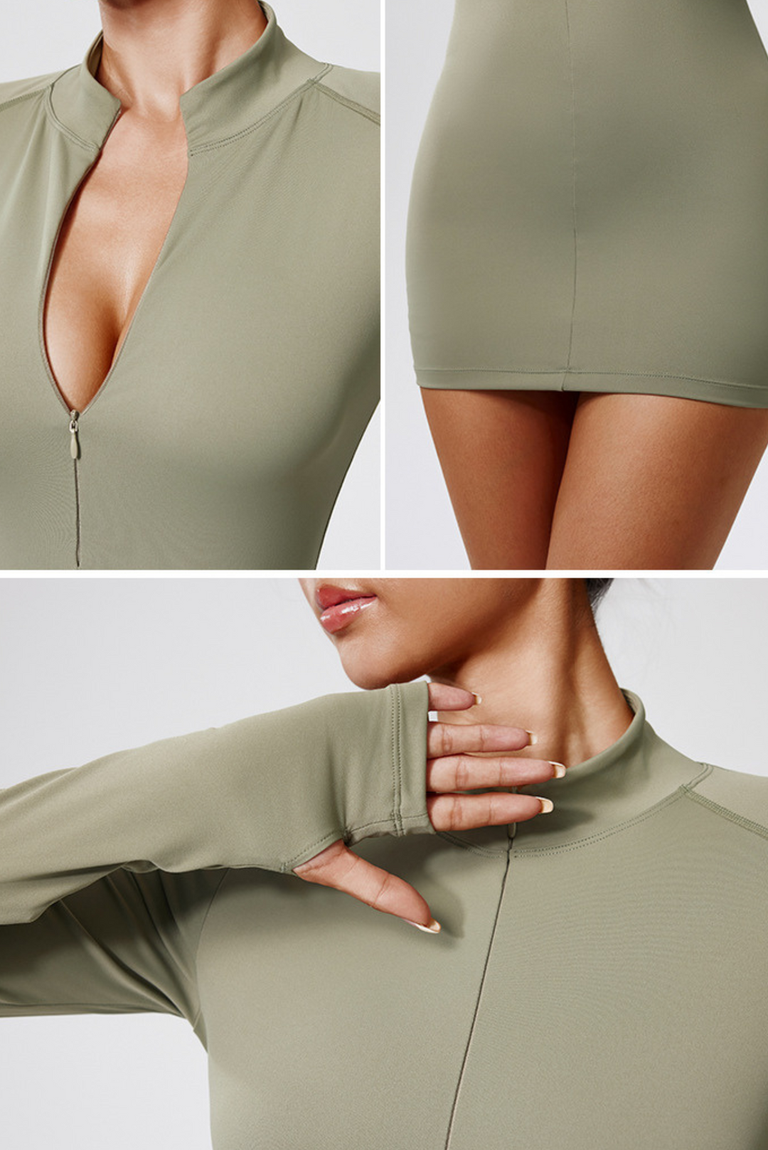 SlideZip Dress