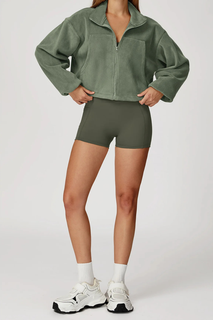 Cozzy Teddy Zipper Jacket