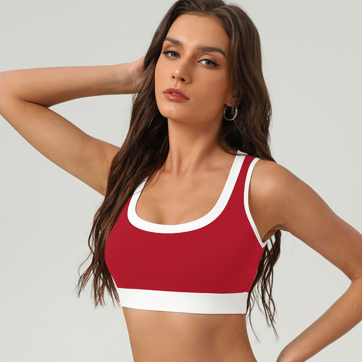Contrast Sports Bra