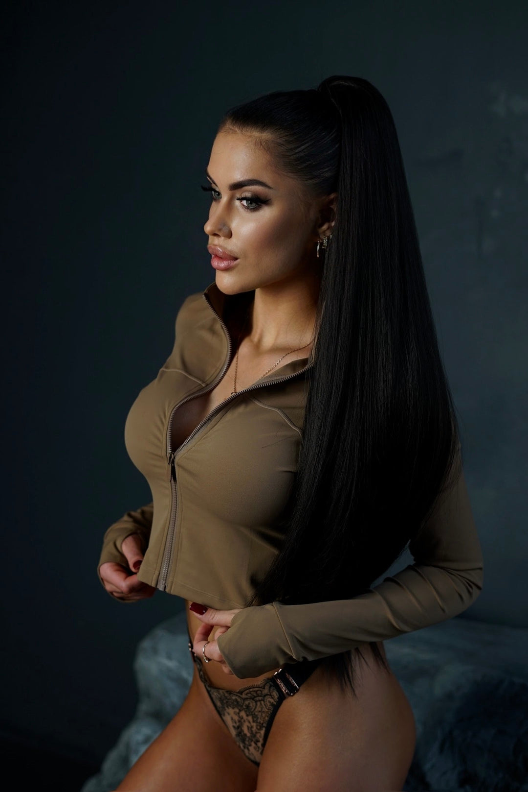 Cropped Yoga Jacket