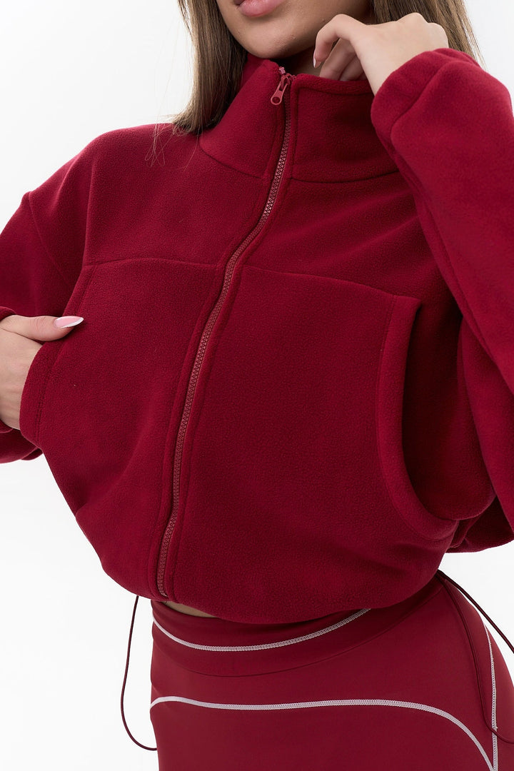 Cozzy Teddy Zipper Jacket