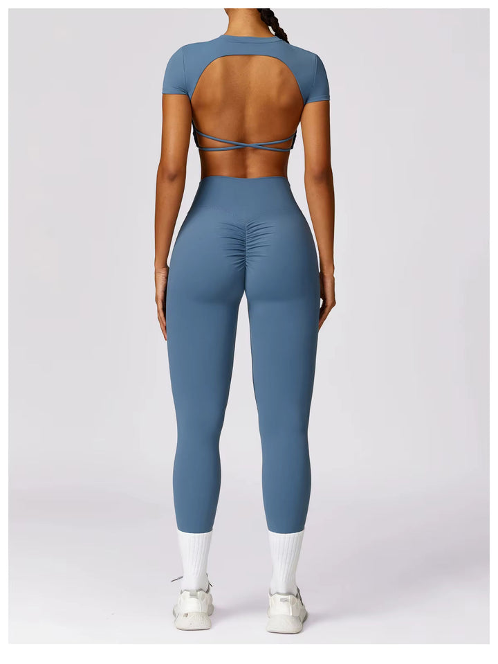 Fit High - Waist Scrunch Leggings