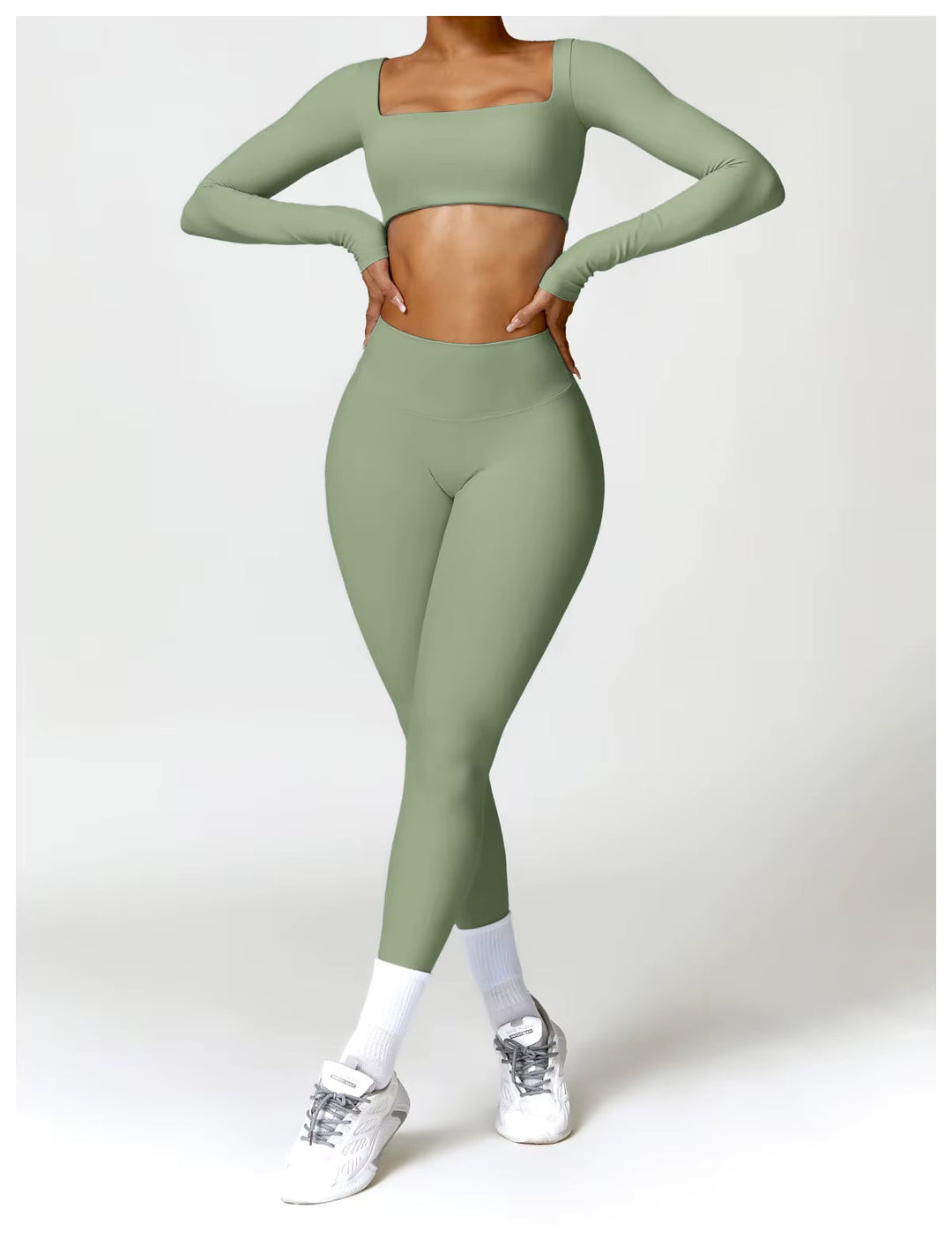 Fit High - Waist Scrunch Leggings