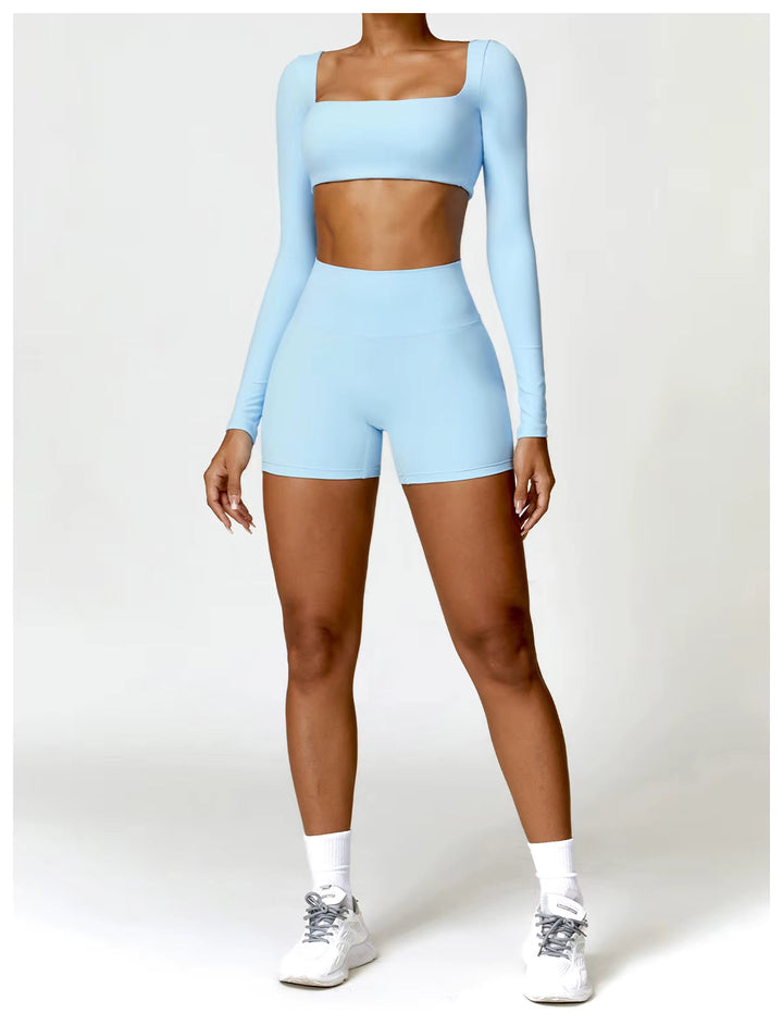 Fit High - Waist Scrunch Shorts