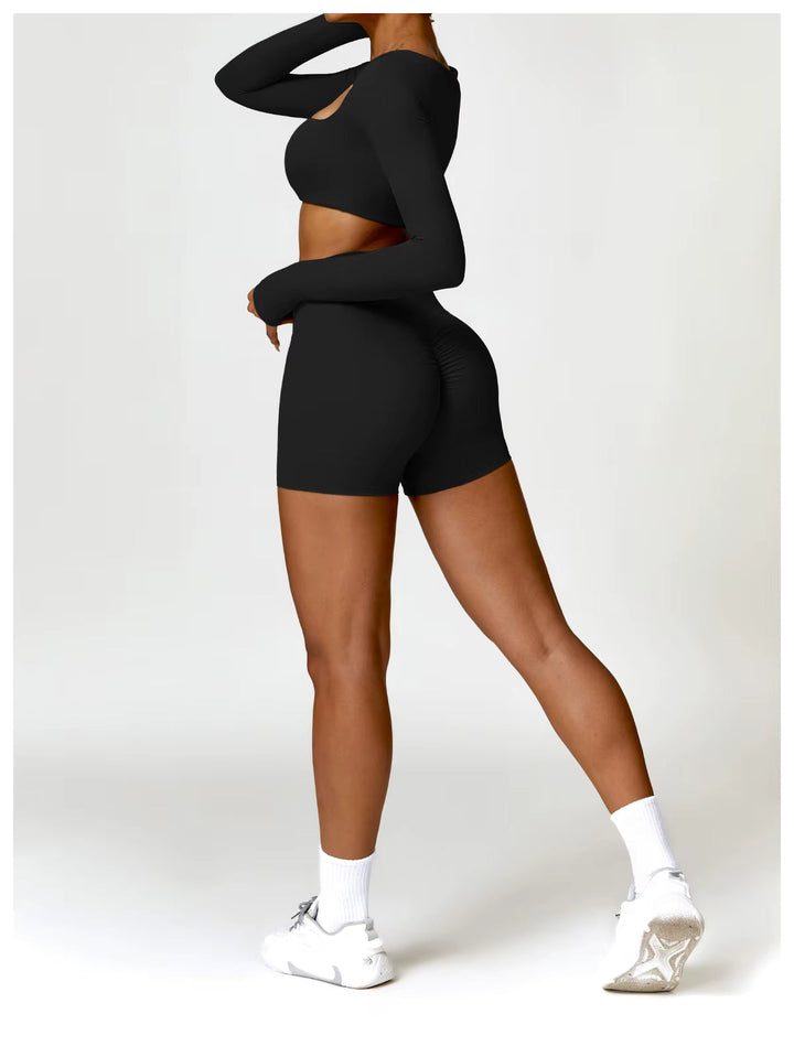 Fit High - Waist Scrunch Shorts