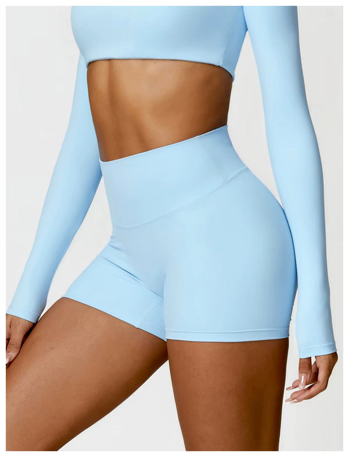 Fit High - Waist Scrunch Shorts