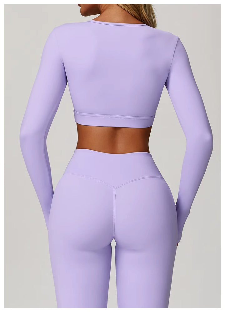 Elegance Cutout Long Sleeve Top