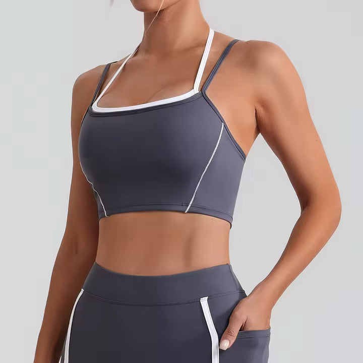 Double Strap Yoga Top