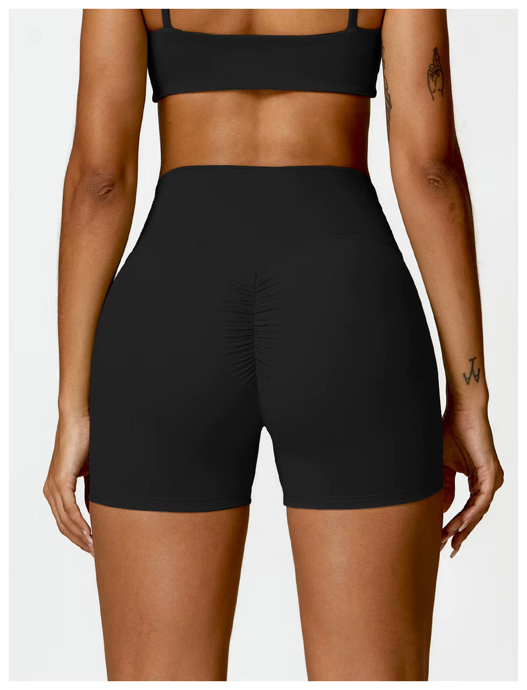 Fit High - Waist Scrunch Shorts