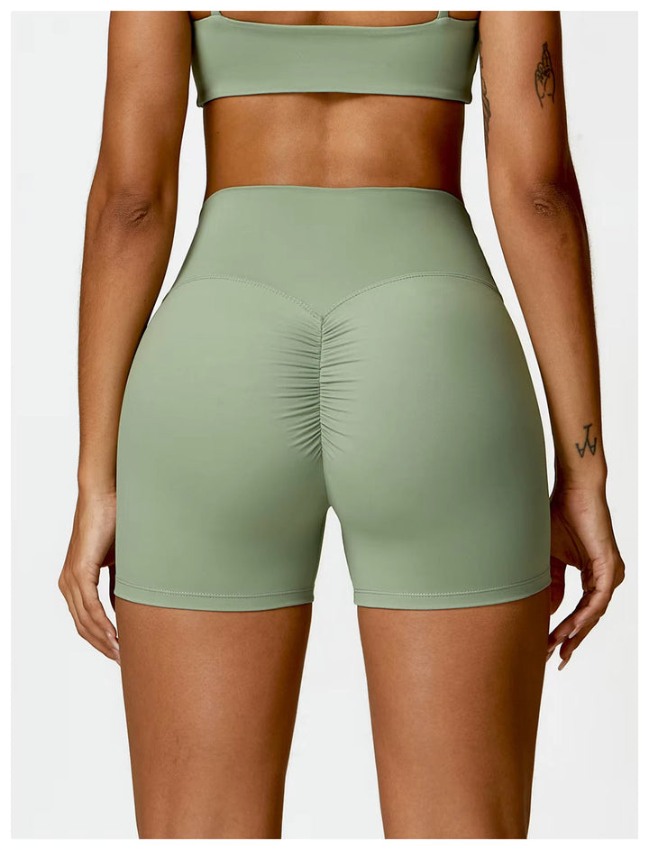 Fit High - Waist Scrunch Shorts
