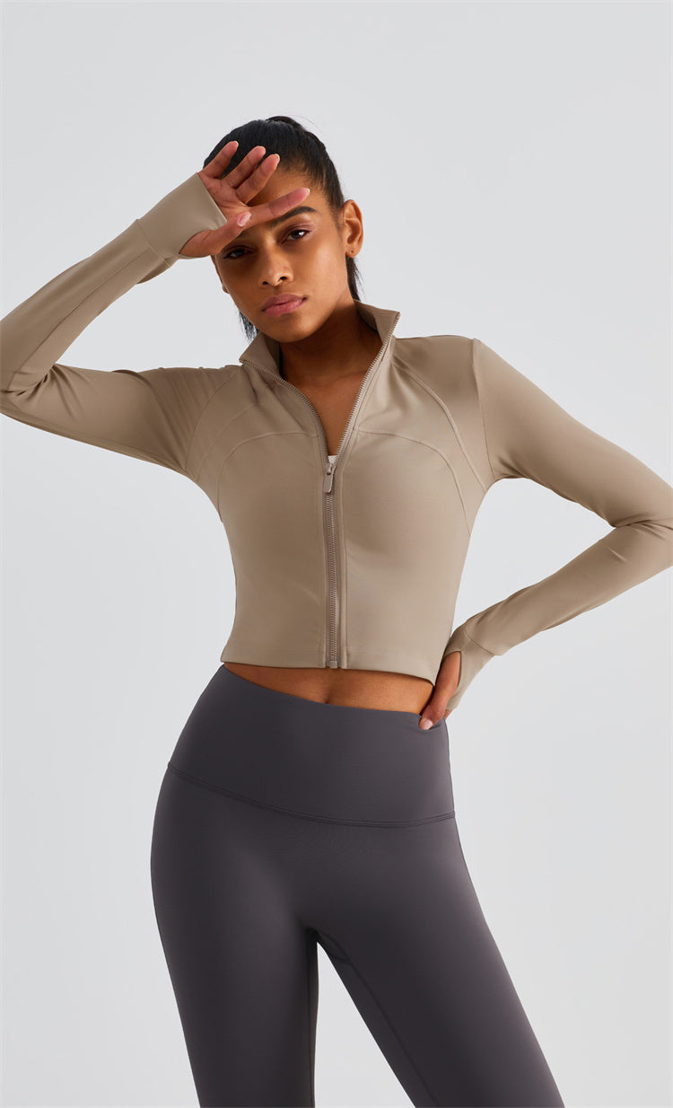 Cropped Yoga Jacket