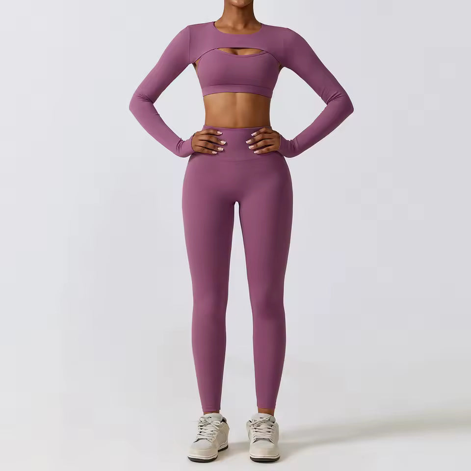 Long Sleeve Yoga Set