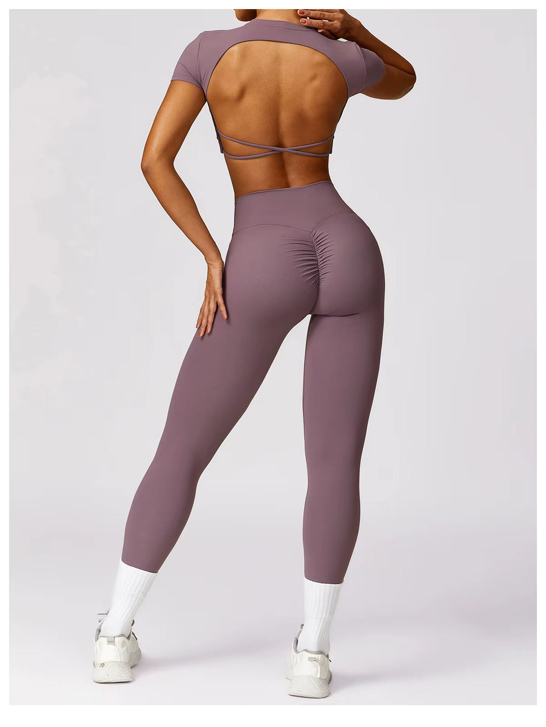 Fit High - Waist Scrunch Leggings