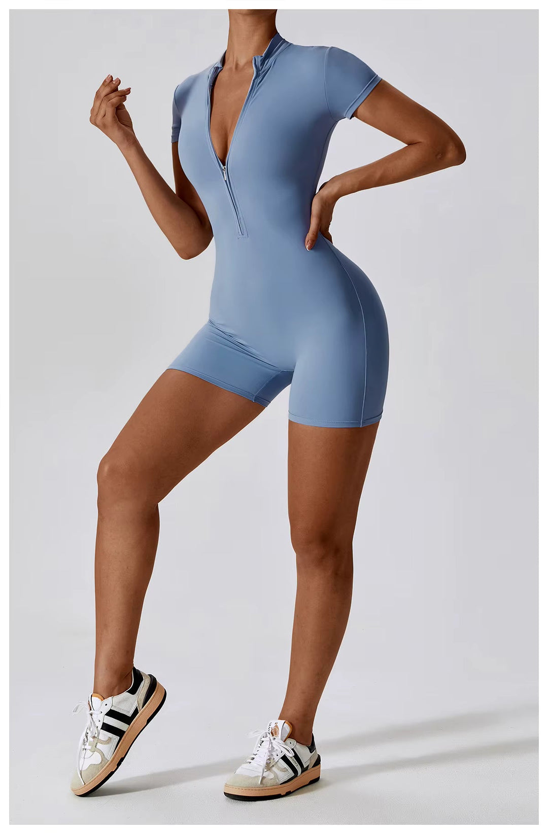 Classic Sleek Short Romper