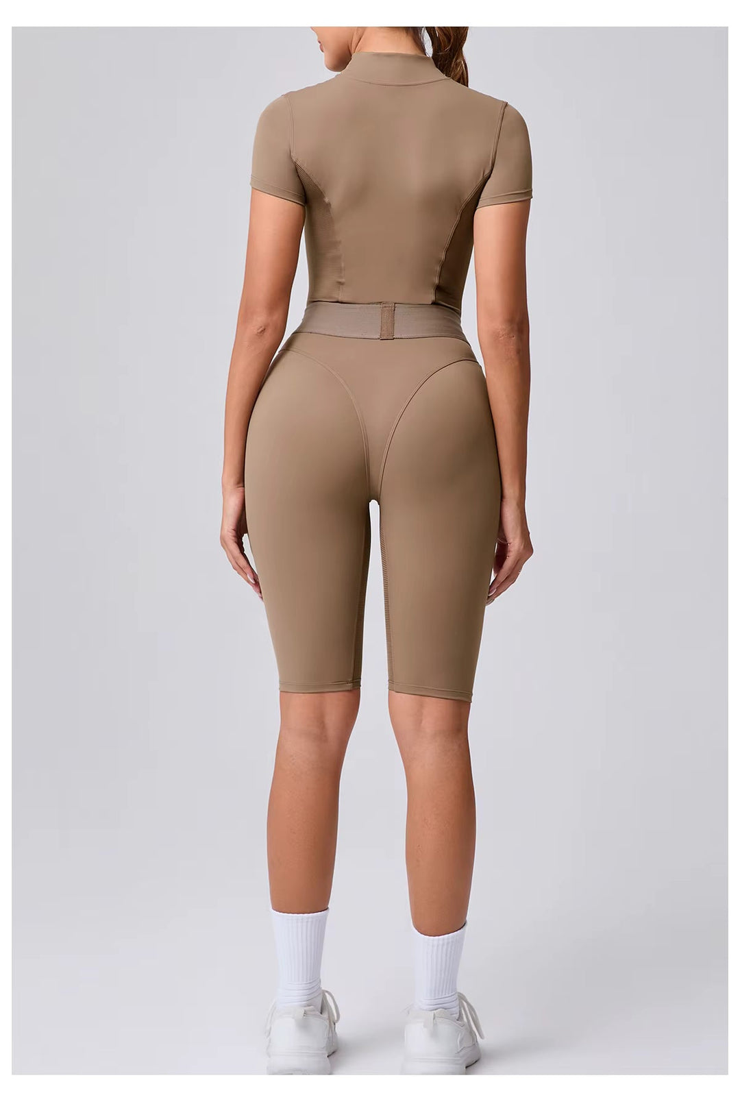 Sleek Shorts Silhouette Romper