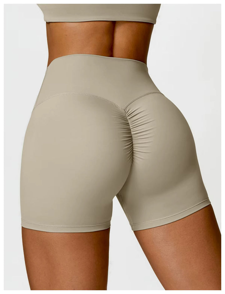 Fit High - Waist Scrunch Shorts